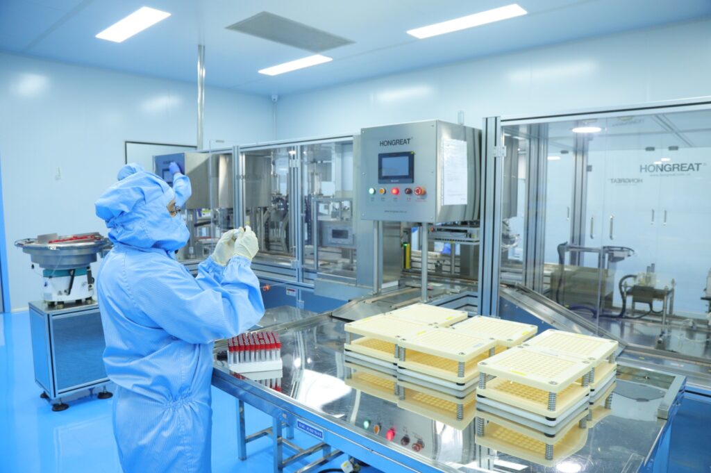 Blood Collection Tube Assembly Machine